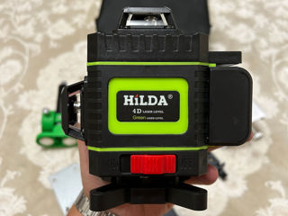 Laser HiLDA 4D 16 linii + acumulator și  magnet cu  măsuță + telecomandă + livrare gratis foto 6