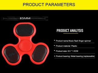 LED Bluetooth динами spinner 169лей foto 3