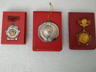 Медаль и знаки СССР foto 4