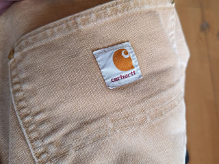 Редкие винтажные джинсы Carhartt made in the USA double knee foto 9