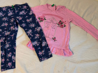 H&M: Pijama, rochii, bluze, malete, maiouri 98-104 cm. 2-3-4 ani. foto 2