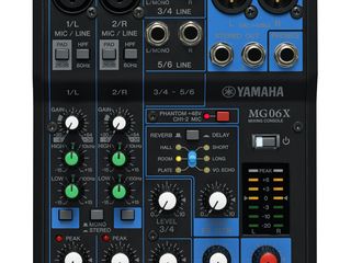 Mixer analogic Yamaha MG06X. Plata în 3 rate 0%. Livrare gratuita în toată Moldova.