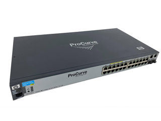 POE Swich HP ProCurve 2610 24/12-PWR PoE Managed Switch 12POE gigabit uplink 2sfp+2eth. foto 2