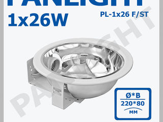 Светильники направленного света, panlight, светильник downlight, освещение в Молдове foto 4