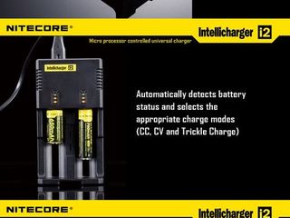 Универсальное зарядное устройство Nitecore Intellicharger i2 i4 d2 d4. foto 4