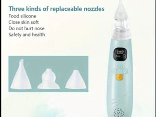 Aspirator nazal electric, cu acumulator foto 3