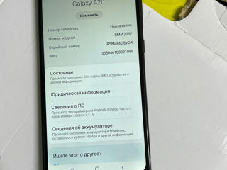 Samsung A20 3/32gb dual sim  foto 2
