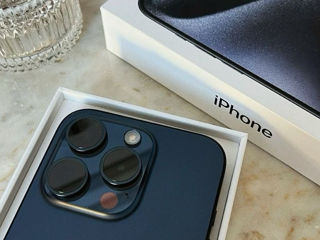 iPhone 15 Pro Max Blue Titanium