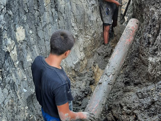 Sapam si montem canalizarea foto 2