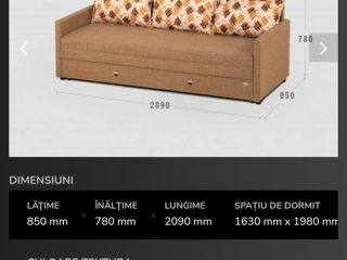 Canapea extensibilă / раскладной диван foto 6