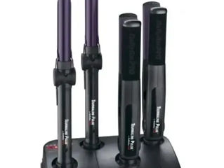 Набор выпрямителей + плойки для волос BaByliss PRO Tourmaline Pulse Black