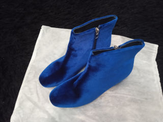 Botine Asos de catifea  foto 2