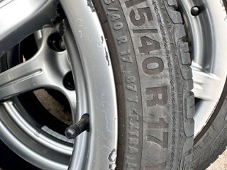 4 Roti bune 4x108 R17 cu anvelope 215/40 Barum foto 5