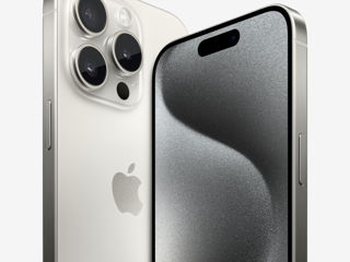 iPhone 15 Pro 128Gb - 930 €. (Natura) (White) (Black). Garantie 1an. Гарантия 1 год. Sigilat foto 6