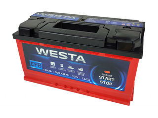 Westa red 110AH EFB start-stop foto 2