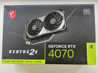 RTX 4060TI Asus Dual/RTX 4070/RTX 4070TI MSI/RX 6600 XFX,Gigabyte Новые - 4700 Лей foto 5