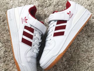 Adidas Forum White/Red foto 1