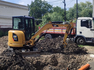 Servicii miniexcavator cu basculanta