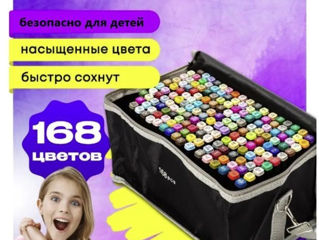 Маркеры 36, 48, 60, 80, 120, для скетчинга Touch, Ismail 86, BabyCity foto 8