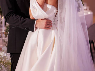 Rochie de mireasă Milla Nova Adelaida Ivory foto 5