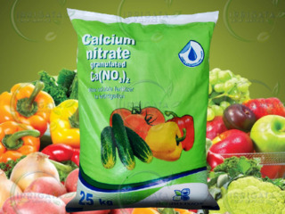 Calcium Nitrate. Calcinit 25kg.Кальциевая селитра. Удобрение для плодоовощеводства и виноградарства foto 1