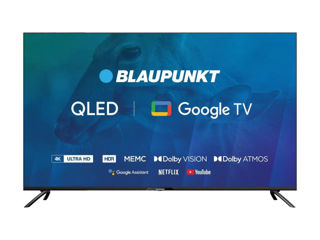 Телевизор Blaupunkt 50QBG7000 Google TV уже в Молдове! Всего за 321 MDL в месяц, аванс - 0!