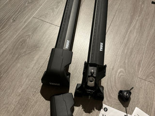 Thule WingBar Edge negre de model nou >> Volvo XC90 2015>2025 foto 2