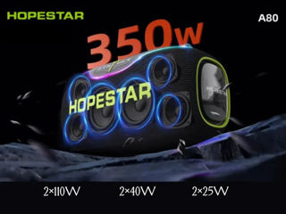 *New! Hopestar А65/А80 300/350W 6 динамиов! Подсветка + микрофон. Супер звук и басс! foto 4