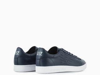 Armani Classic Sneakers, Natural Leather, New foto 3