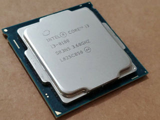 Intel Core i3-8100 CPU 3.6GHz Quad Core Quad Threads Processor 6M Cache LGA1151 v2 foto 2