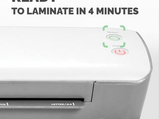 Новый ламинатор a4 fellowes ion / laminator a4 foto 3