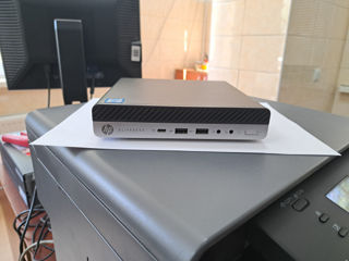 Mini PC/ HP EliteDesk 800 G3 (i5 7500T, 16Gb RAM DDR4, 256Gb NVMe SSD) Win 10 Pro