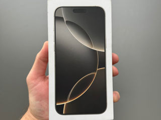 iPhone 16 Pro 1Tb Natural Titanium Nou / Новый ! foto 1