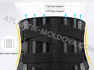 Универсальный жёсткий поясничный пояс - бандаж LUMBAMED foto 10
