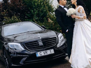 Chirie Mercedes Benz de lux albe&negre / Aренда Mercedes Benz люксовые белые&черные (18) foto 13