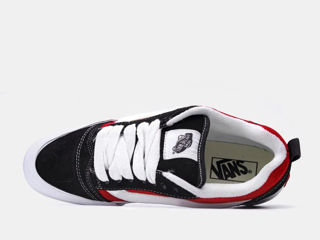 Vans KNU Skool Black/Red Women's foto 3