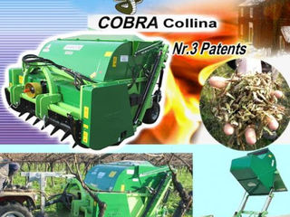 Se vinde tocătorul profesional pentru resturi vegetale Peruzzo model Cobra Collina foto 4