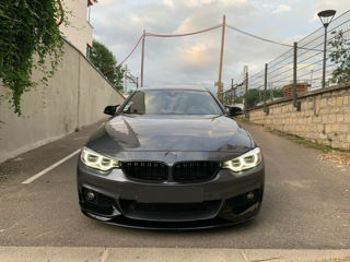 Prelungire Bara Fata guba buza BMW Seria 4 F32 F33 F36 (2013-03.2019) M Design Negru Lucios foto 6