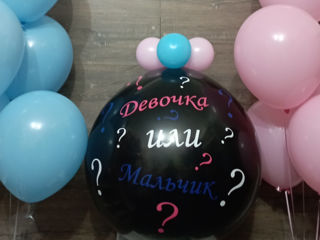 Гендерный шар Кишинёв, Чеканы. Gender Reveal Party Chisinau ,Ciocana foto 3