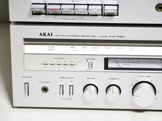 AKAI Stereo receiver AA-R20 & AKAI Stereo Deck CS M01A foto 2