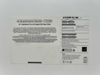 Apple MacBook Pro 14 Space Gray M2 Max 32Gb / 1Tb Sigilat! foto 6
