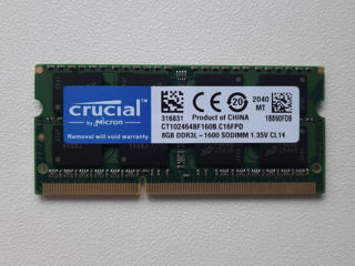 Оперативная память DDR3L на 8GB