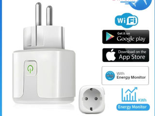 Priza inteligenta Smart Socket Aubess 20A foto 2