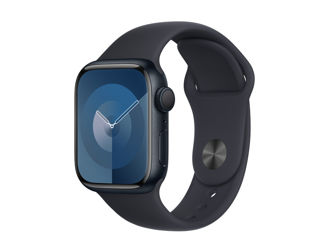 Apple watch 9 41mm Midnight sport band Garantie 12luni , Livrare gratuita in Chisinau