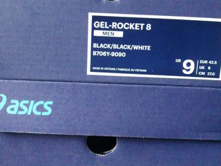 Asics Gel-Rocket 8 новые кроссовки оригинал . foto 3
