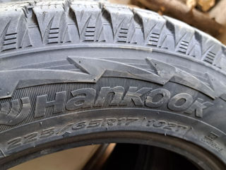 4шт -  3.100 лей .  Hankook .  Зимние .  Не дорого . 8mm foto 6