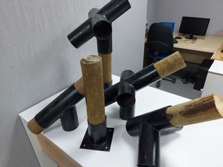 Производство деревянных каркас, металлических коннекторов для террас,беседок foto 4