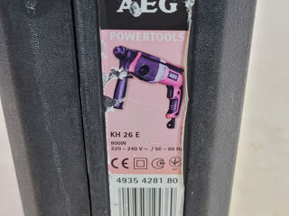 Перфоратор  AEG KH26E foto 2