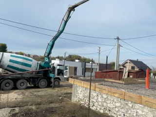 Servicii pompare si transportare a betonului ( beton de toate marcile) foto 2