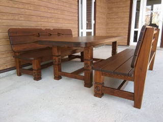 Mese si scaune pentru foisoare si alte articole din lemn. foto 3